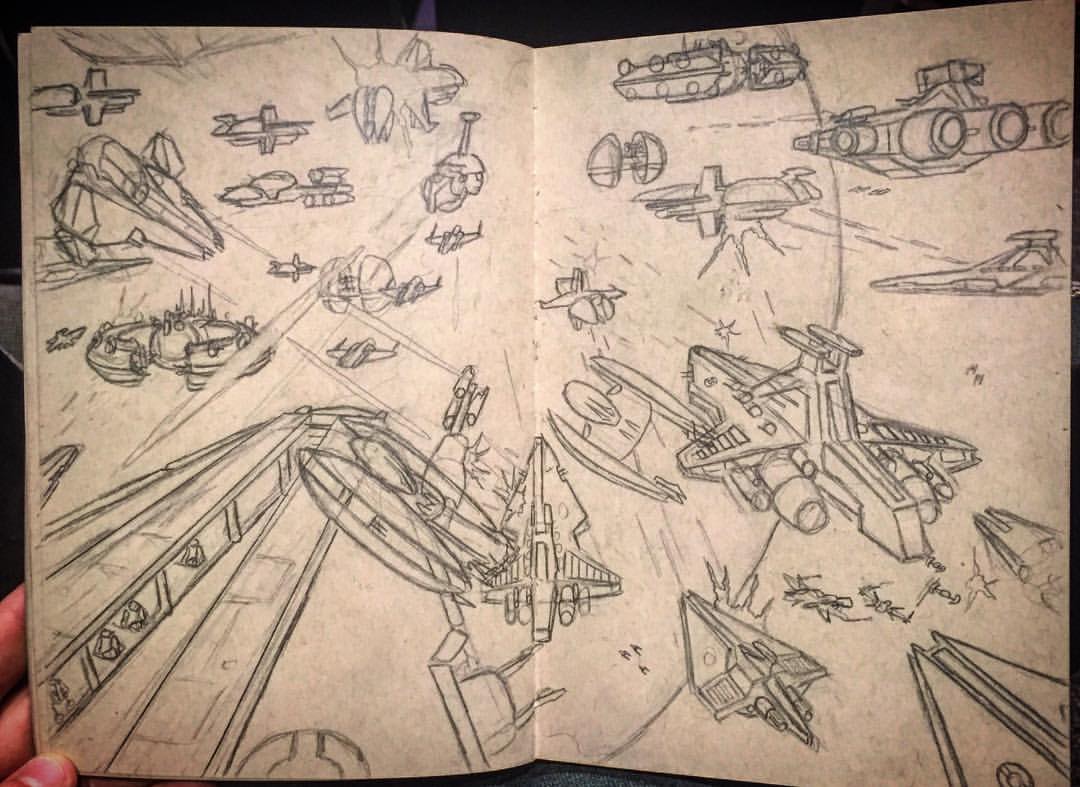 Royal Raptor Designs - Doing a #spacebattle from the #clonewars ! # ...