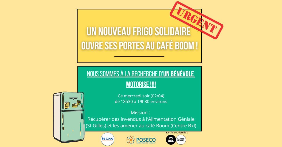 Be COOL : Les Frigos Solidaires bruxellois | Brussels