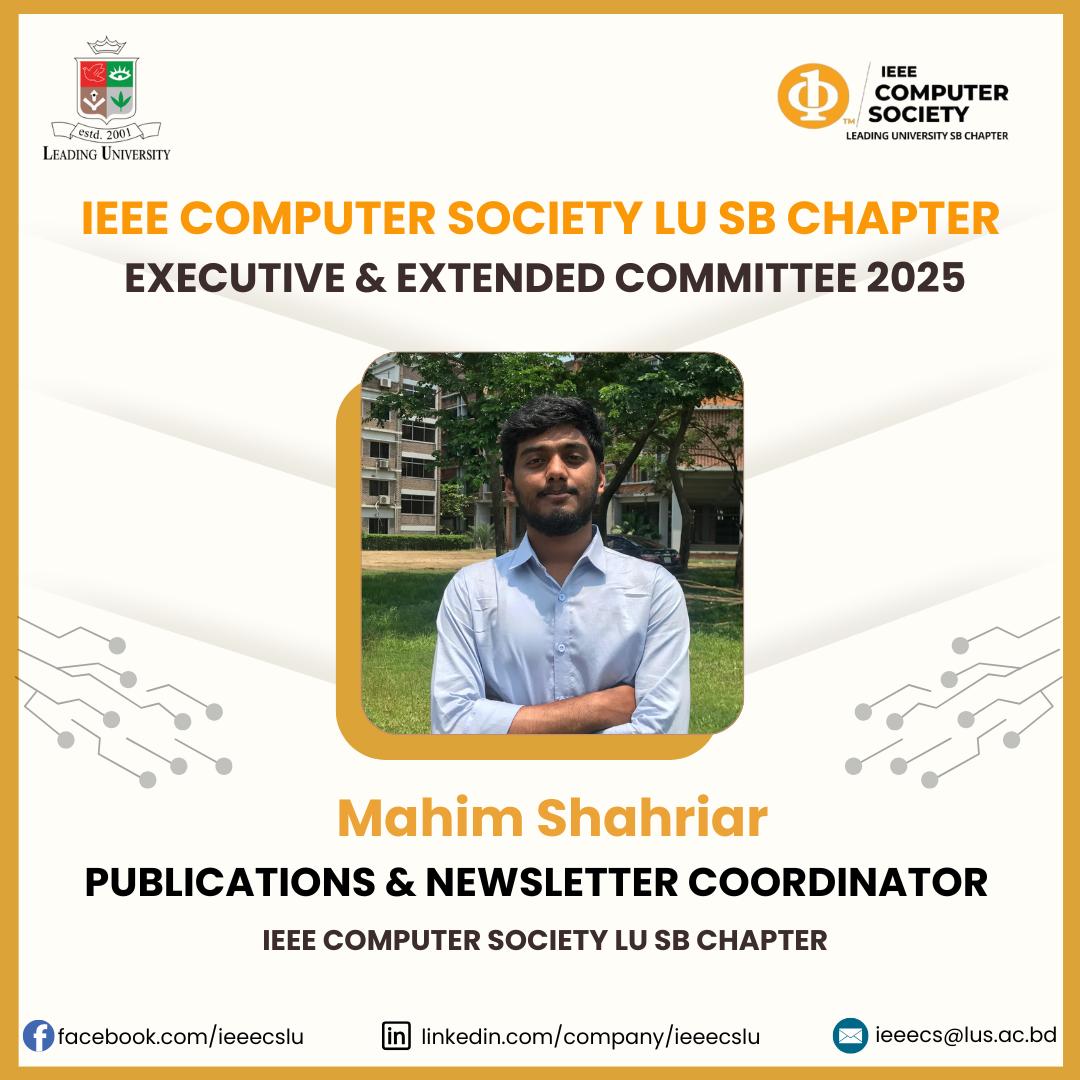 IEEE Computer... - IEEE Computer Society LU SB Chapter