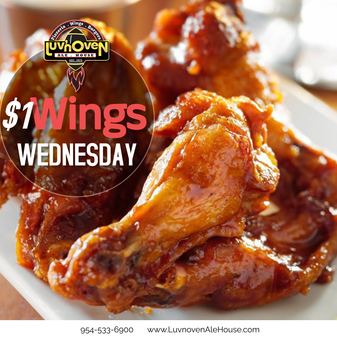 Luv'n - 🍗 Wings Wednesday is back at Luv'n Oven Ale House! 🍗 Craving ...
