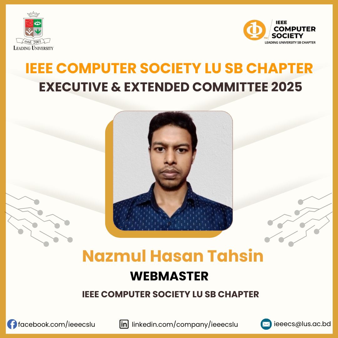 IEEE Computer... - IEEE Computer Society LU SB Chapter
