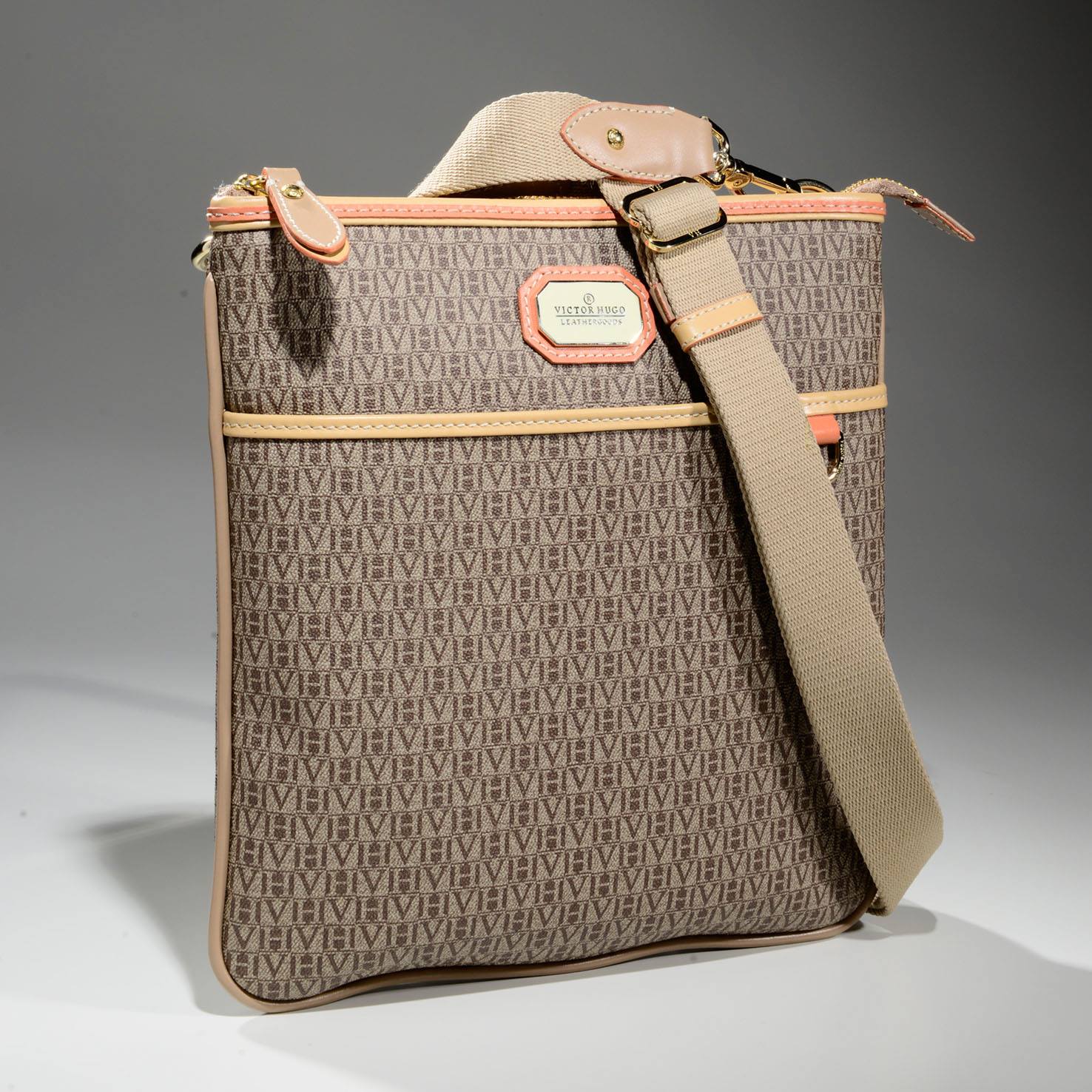 Victor - Bolsa Barbie em Mix Beaver com Carnelian