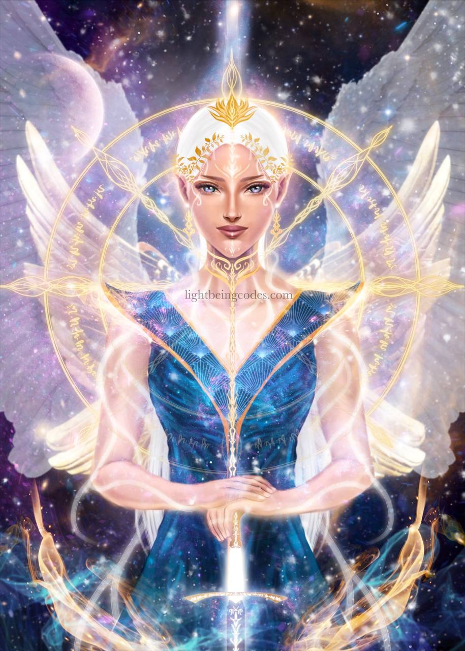 Light Being Codes Art