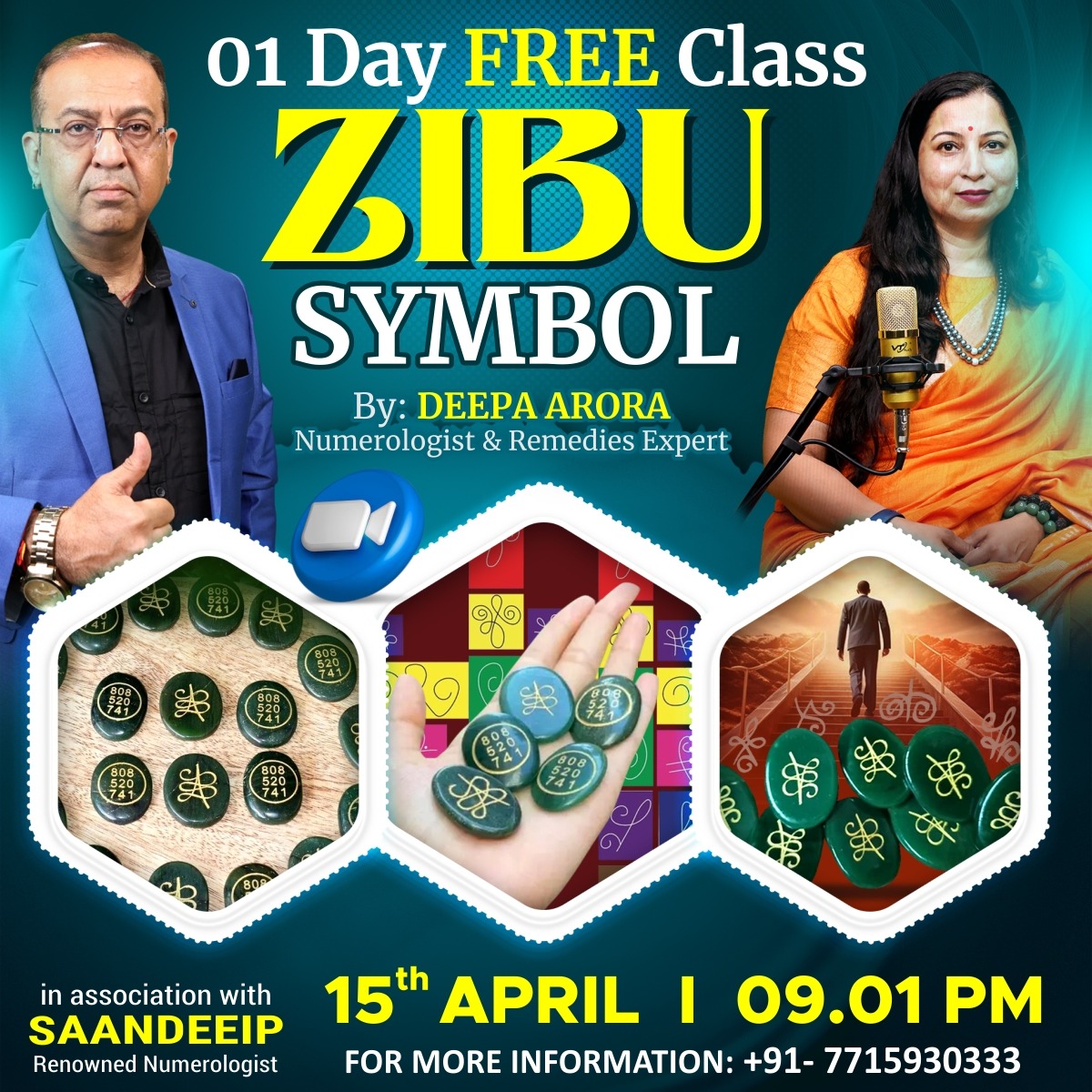 Sanddeep - 📣 01 DAY FREE CLASS ON ZIBU SYMBOLS 📣 Unlock the Power of ...