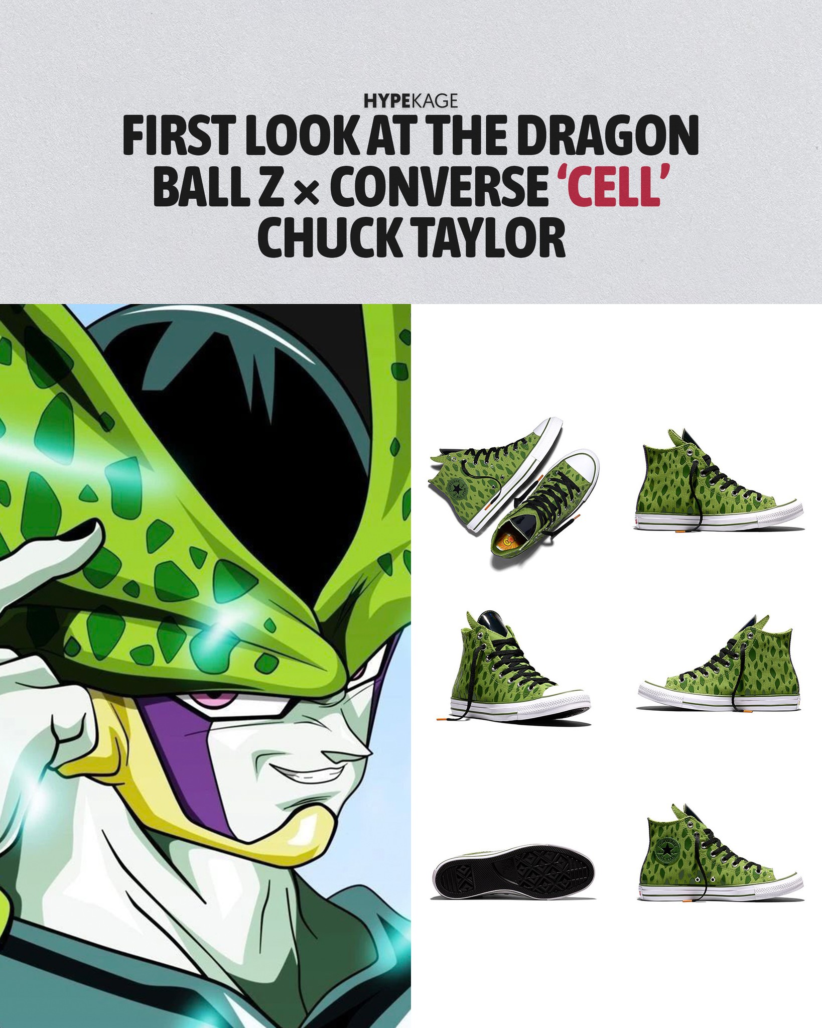 Here's your first look at the Dragon Ball Z × Converse 