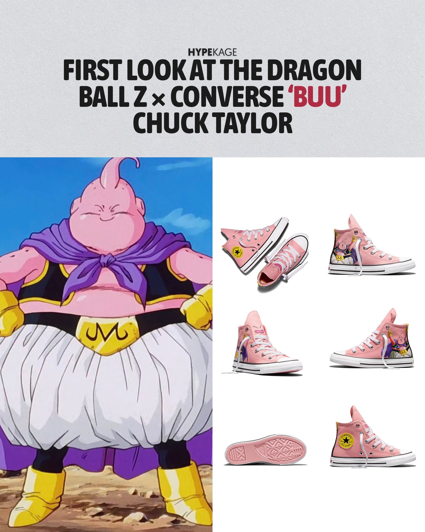 First look at the Dragon Ball Z × Converse 