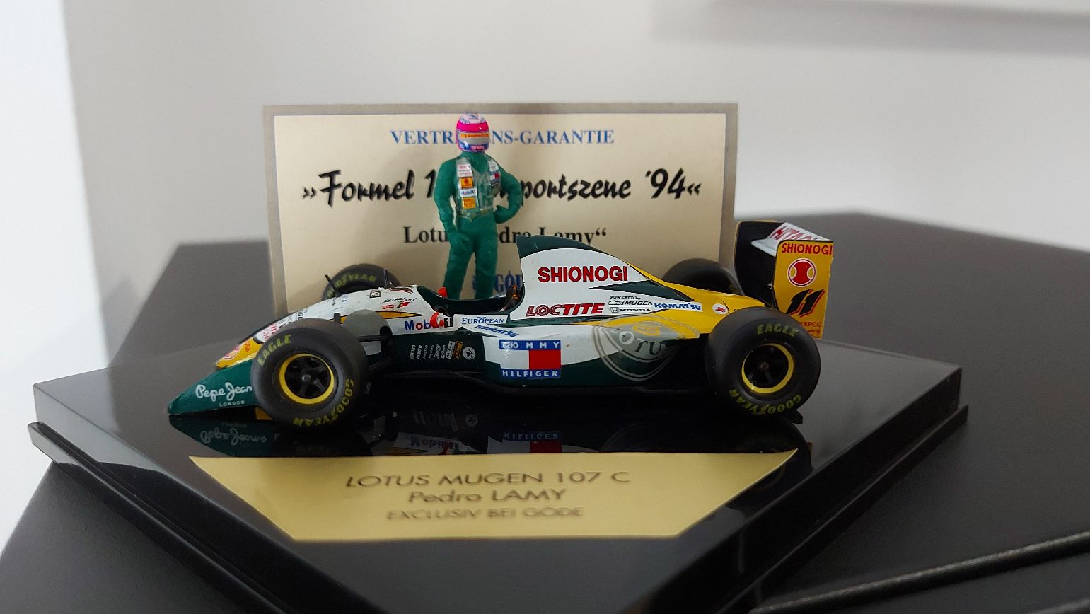 F1 LOTUS-MUGEN HONDA TYPE 107C Company: GPCARS4SALE.COM, ALMELO