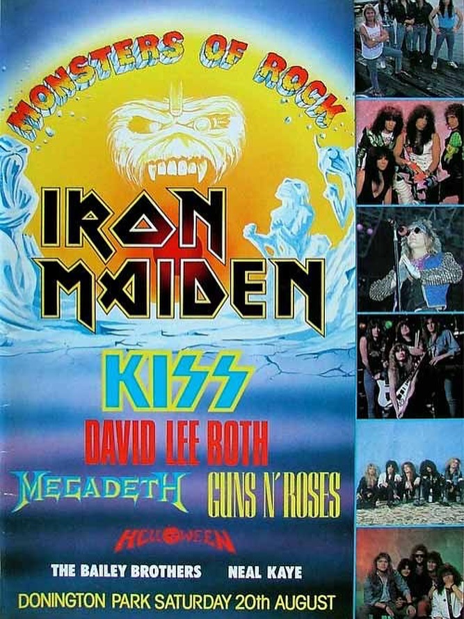 On This Day In 1988, Monsters Of Rock Festival took place with