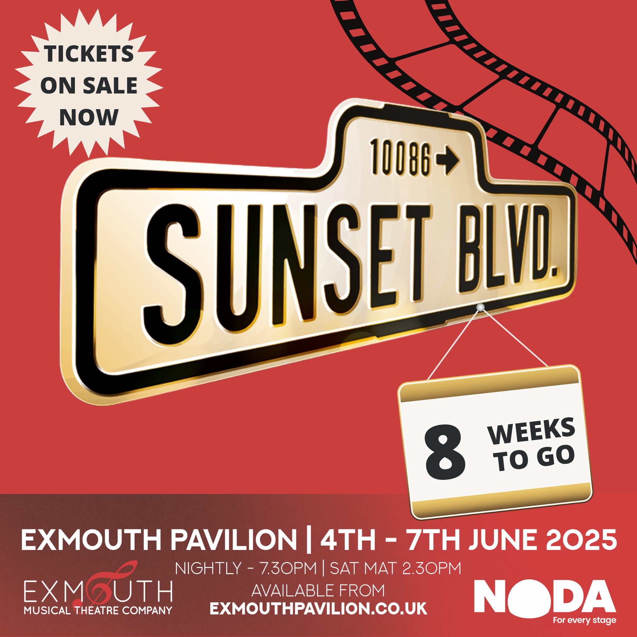 Exmouth - 🎬 8 WEEKS TO GO! 🎬 The countdown is ON! In just 8 weeks ...