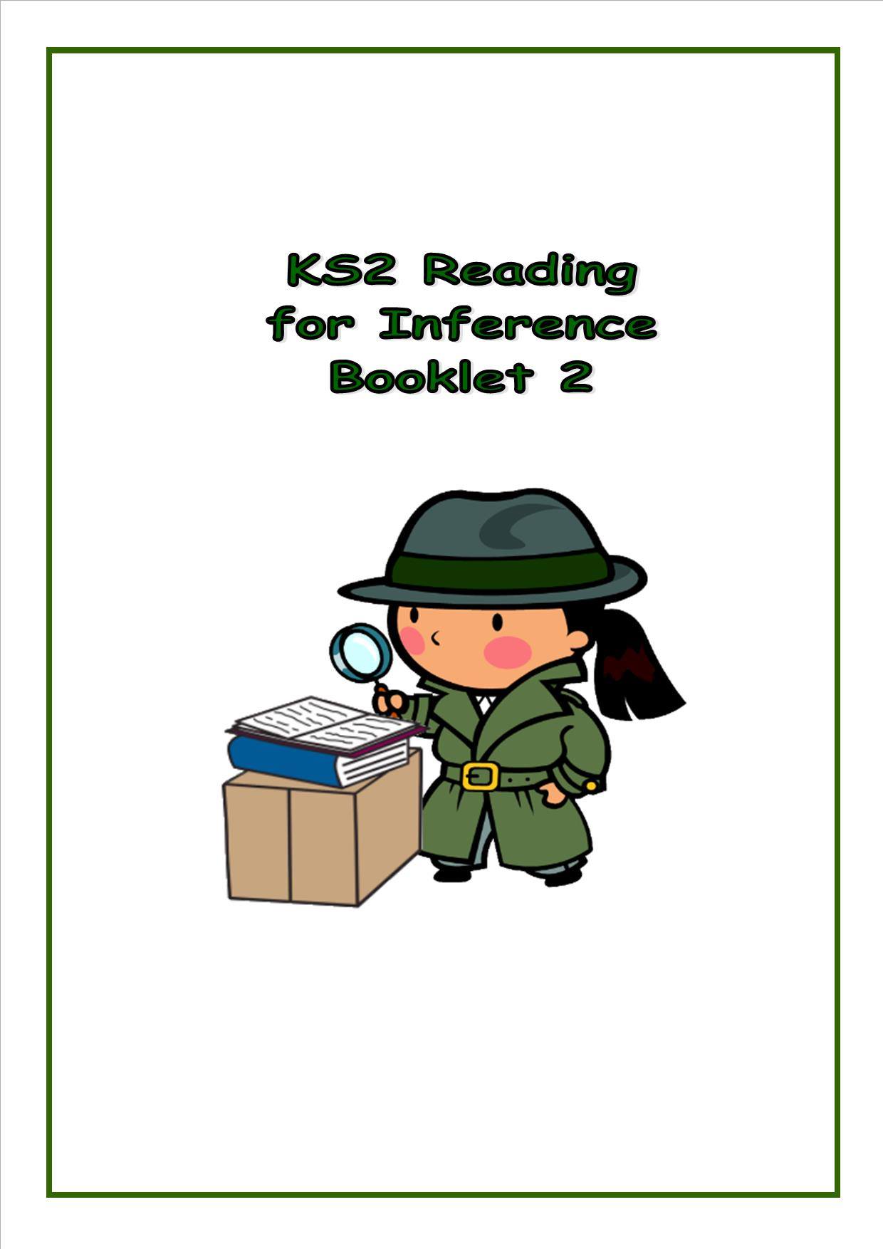 Topic Resources - New KS2 Reading for Inference booklet 2...
