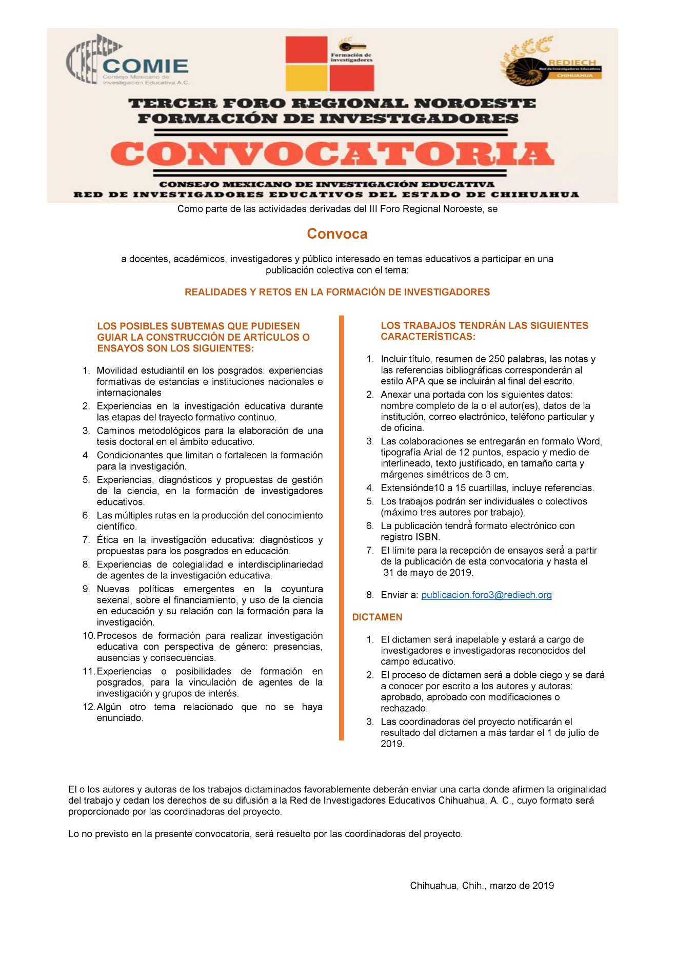 La Red... - Consejo Mexicano de Investigación Educativa COMIE