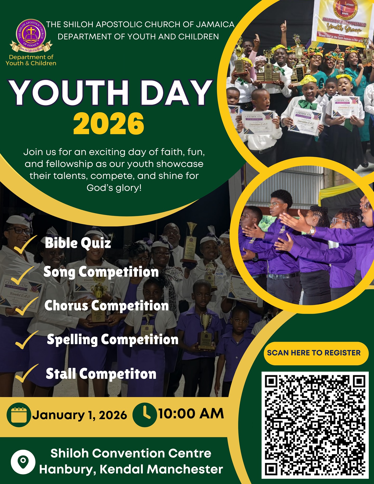 SACJ - Get ready for Youth Day 2026‼️🙌🏾 On January 1, 2026, at 10:00 AM ...