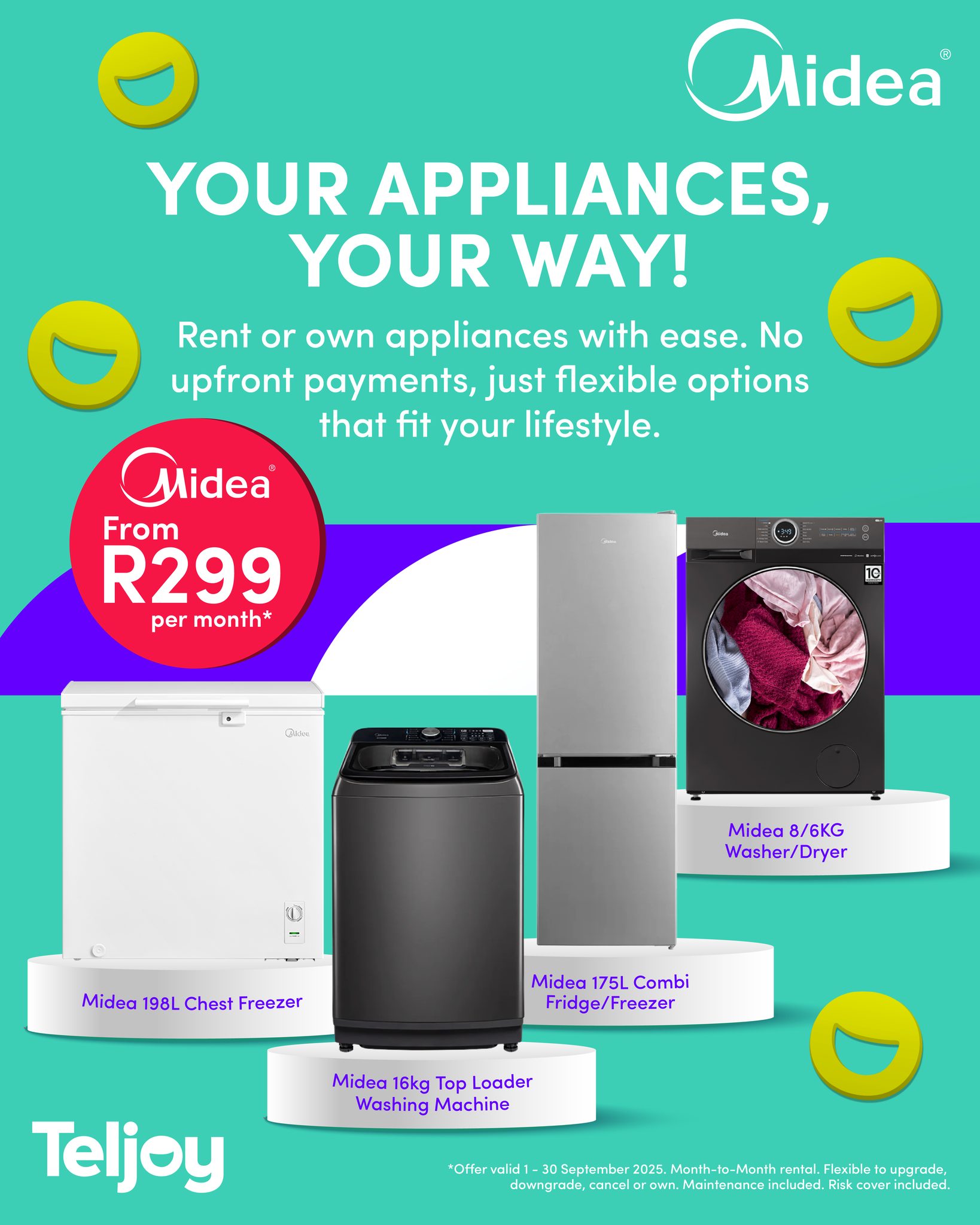 Teljoy - Who said adulting had to be hard? 😉 Midea +... | Facebook