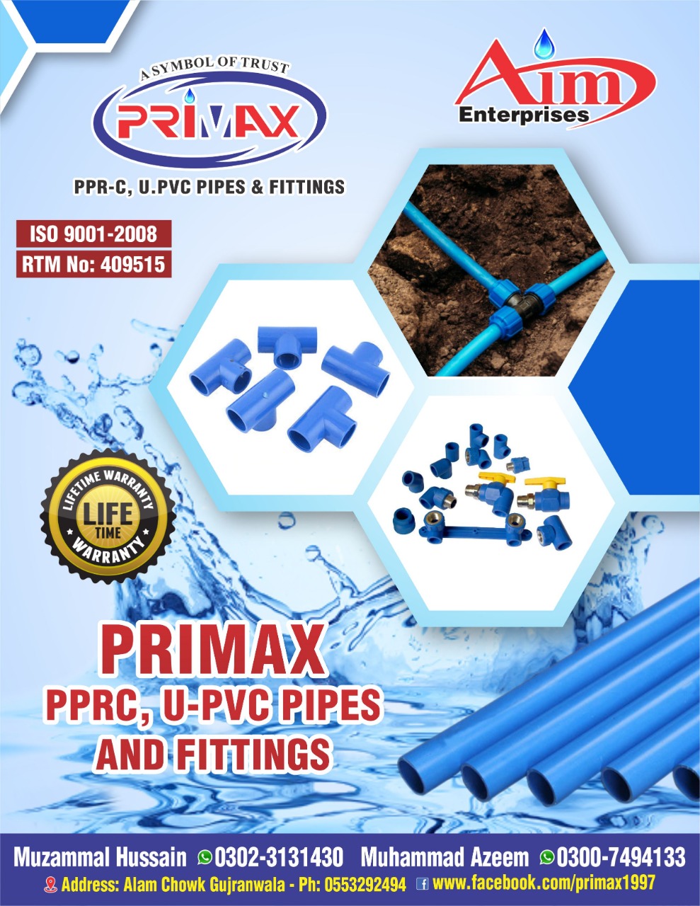Primax PPRC,U-PVC Pipes & Fittings... - Peacefull Listening