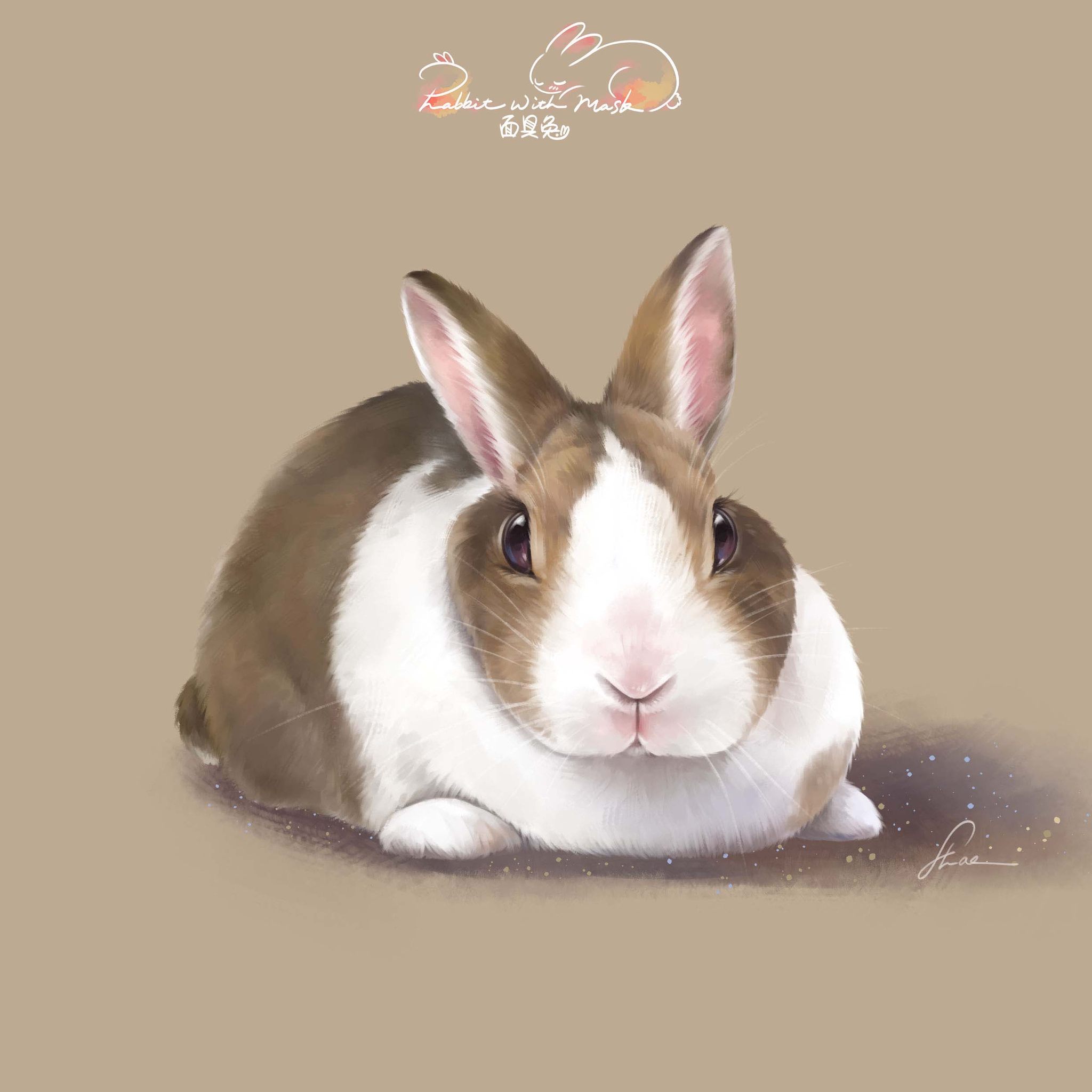 Rabbit with Mask 面具兔 - 糖果屋 | Facebook