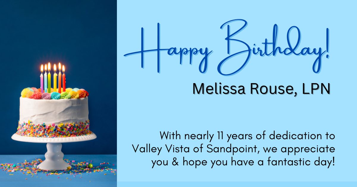 Valley - If you see Melissa today, wish her Happy Birthday! # ...