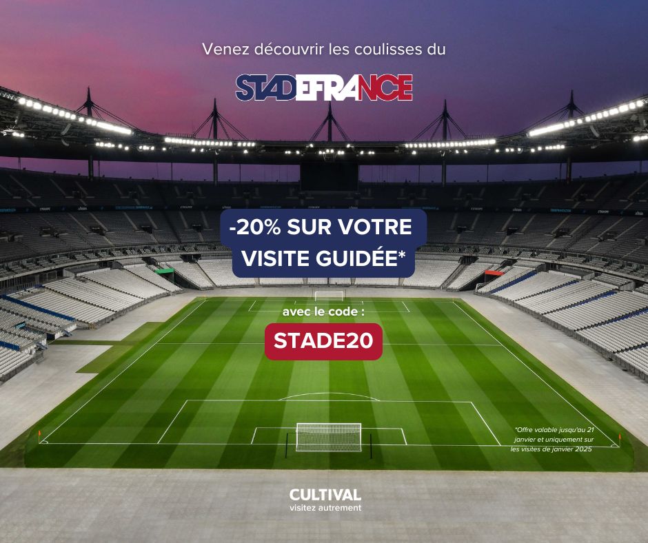 Smartbox – Visite Coulisses Du Stade De France Pour 2 Adultes – Vestiaires, Pelouse, Tunnel – Valable 12 Mois – Cadeau Idéal