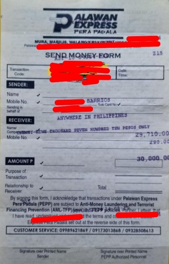 Louie Larosa - Sino kaya itong Barrios ang pinadalhan ng... | Facebook