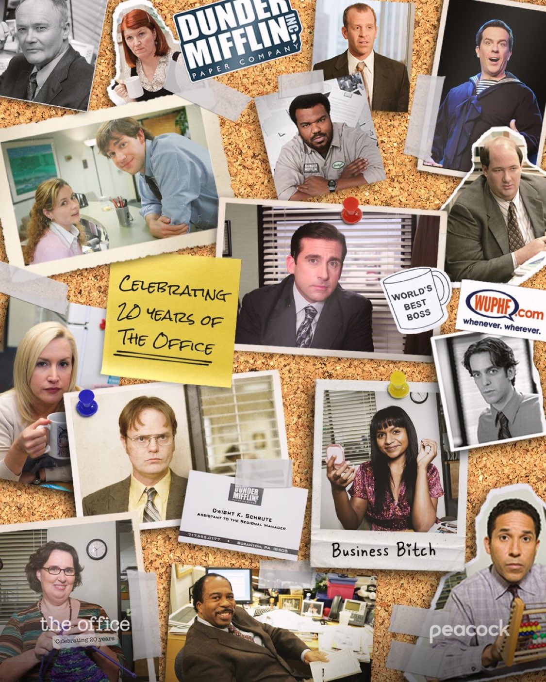 MovieZone - Official poster for the 20th anniversary of ‘THE OFFICE ...