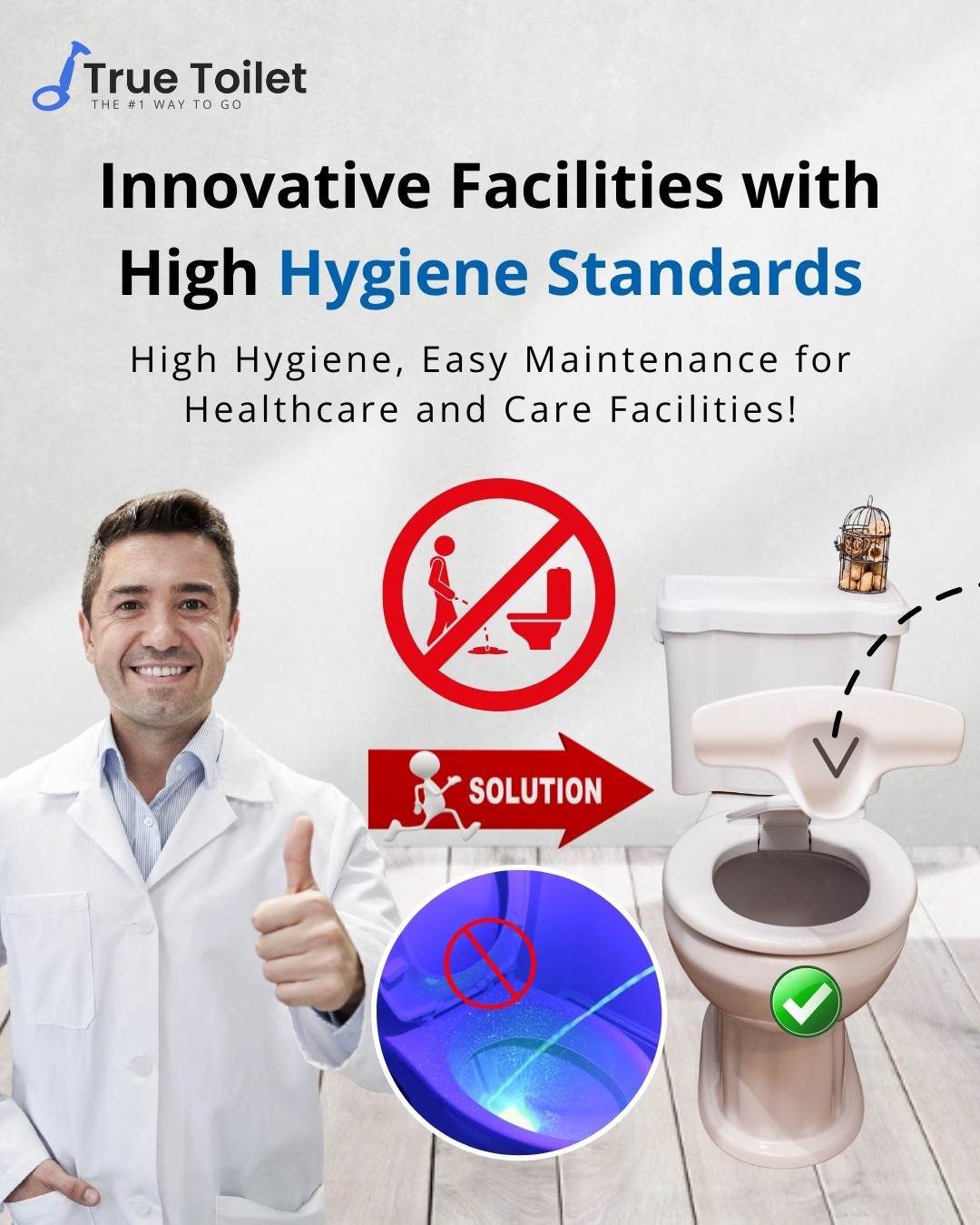 True Toilet with Urinal Attachment | Ball Ground GA