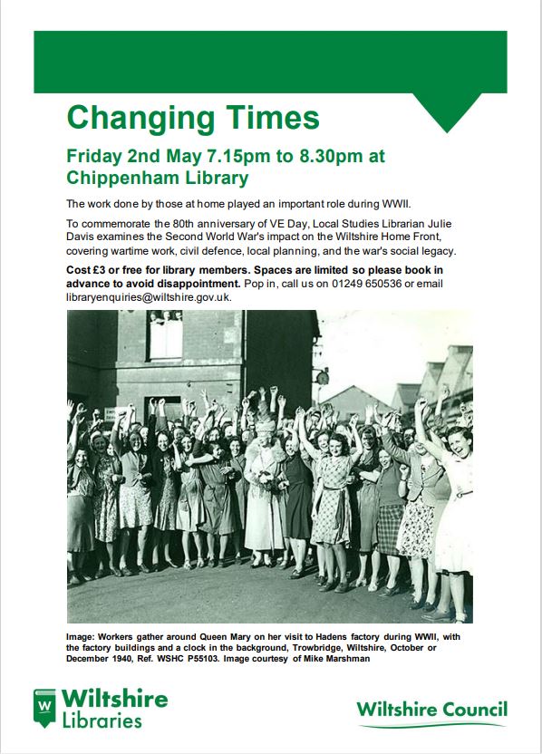 Today! As part of... - Wiltshire and Swindon History Centre | Facebook