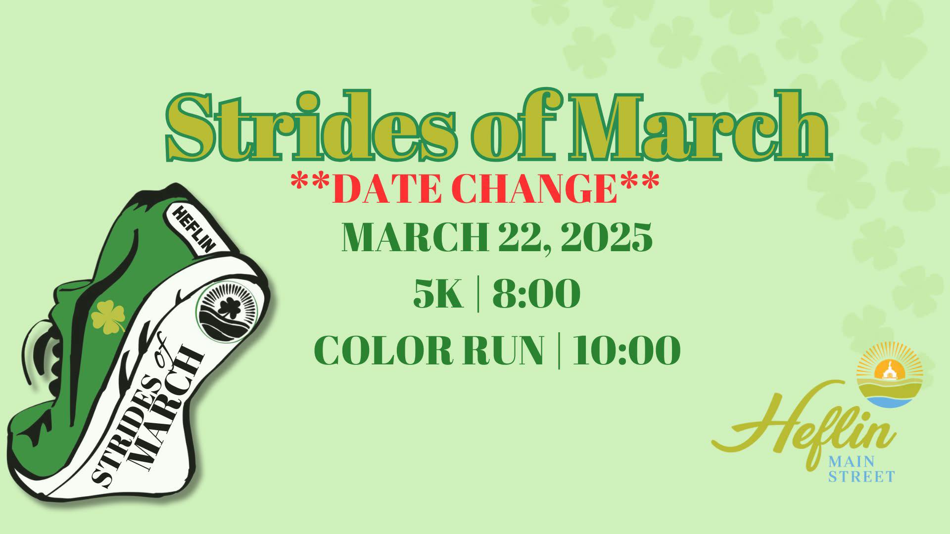 🏃🏼‍♀️It’s not too late!... - Heflin Main Street | Facebook
