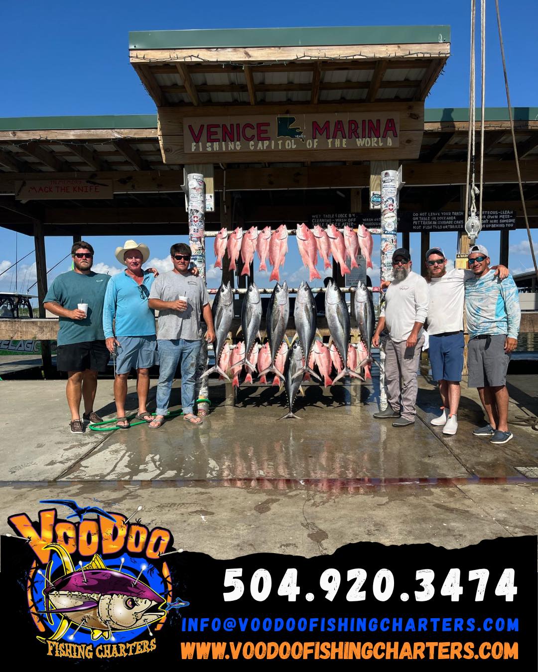 VooDoo Fishing Charters Deep Sea Tuna Fishing & Lodging In Venice La ...