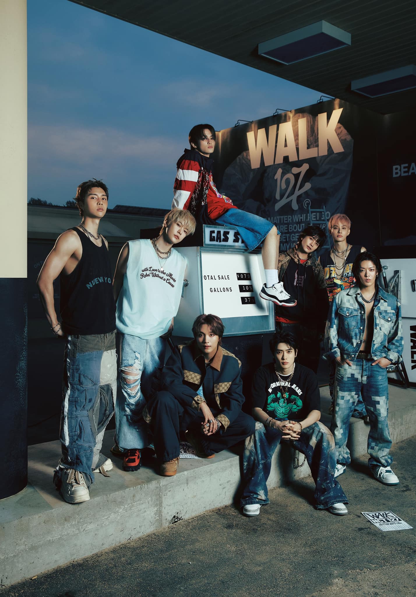 NCT 127 '삐그덕 (Walk)' MV Teaser Image #NCT127 【WALK - The 6th