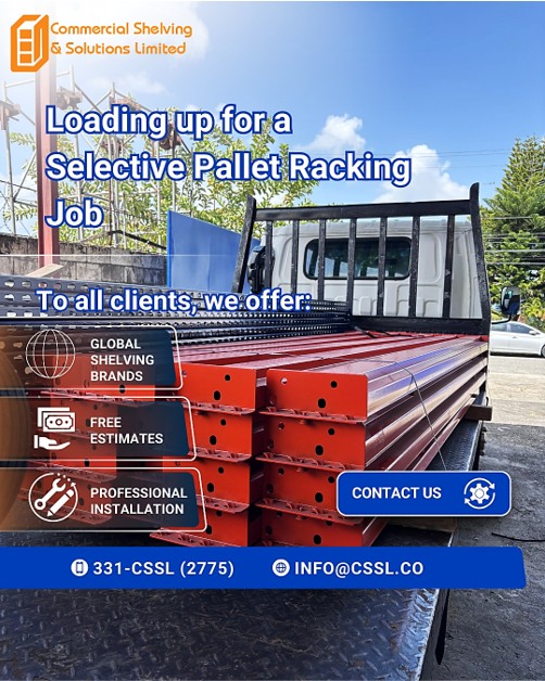 Commercial - 🚛💨 Loading up and ready to get to work! 📦🔩 Our team is ...