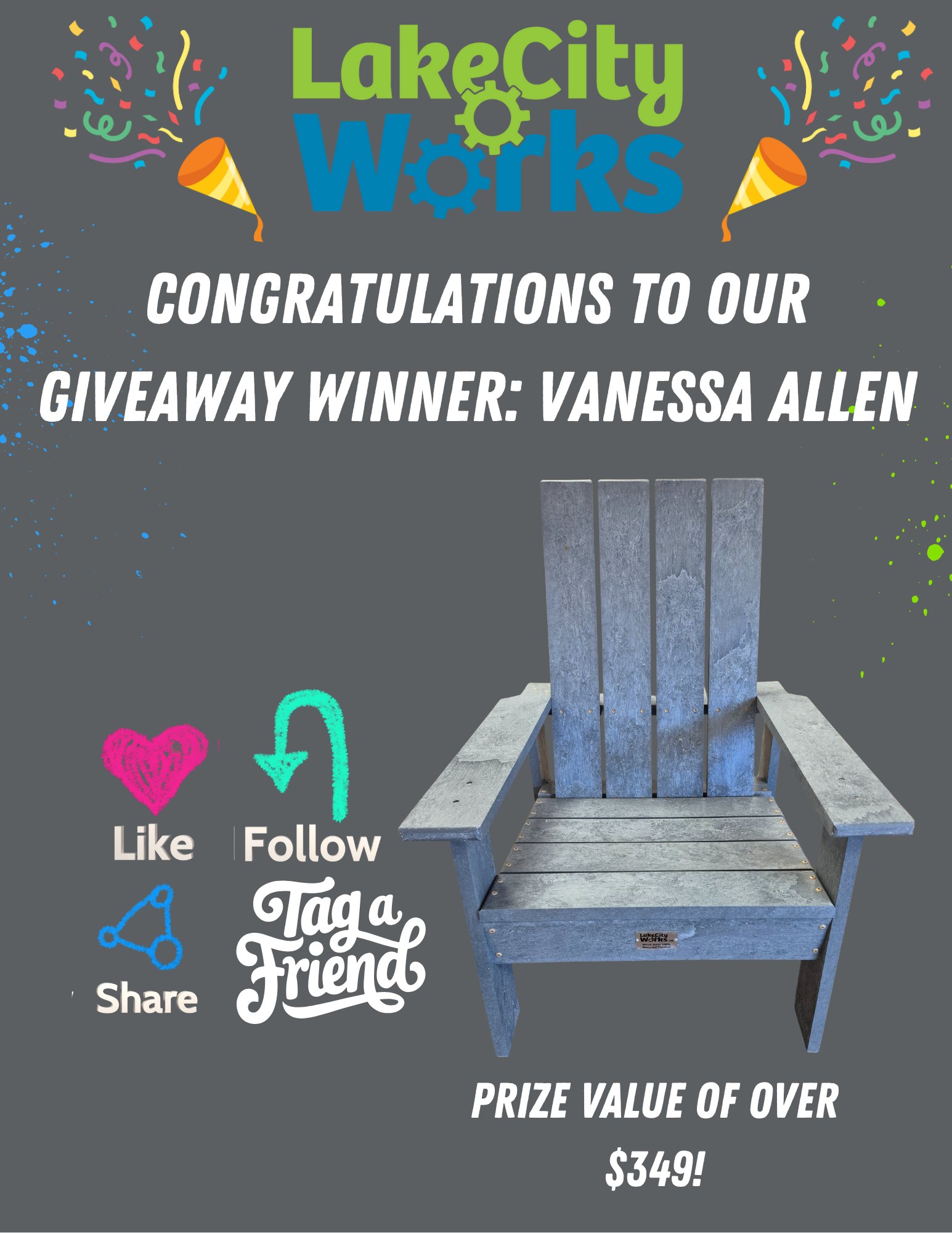 LakeCity Works - 🎉 Congratulations to Vanessa Allen! 🎉... | Facebook