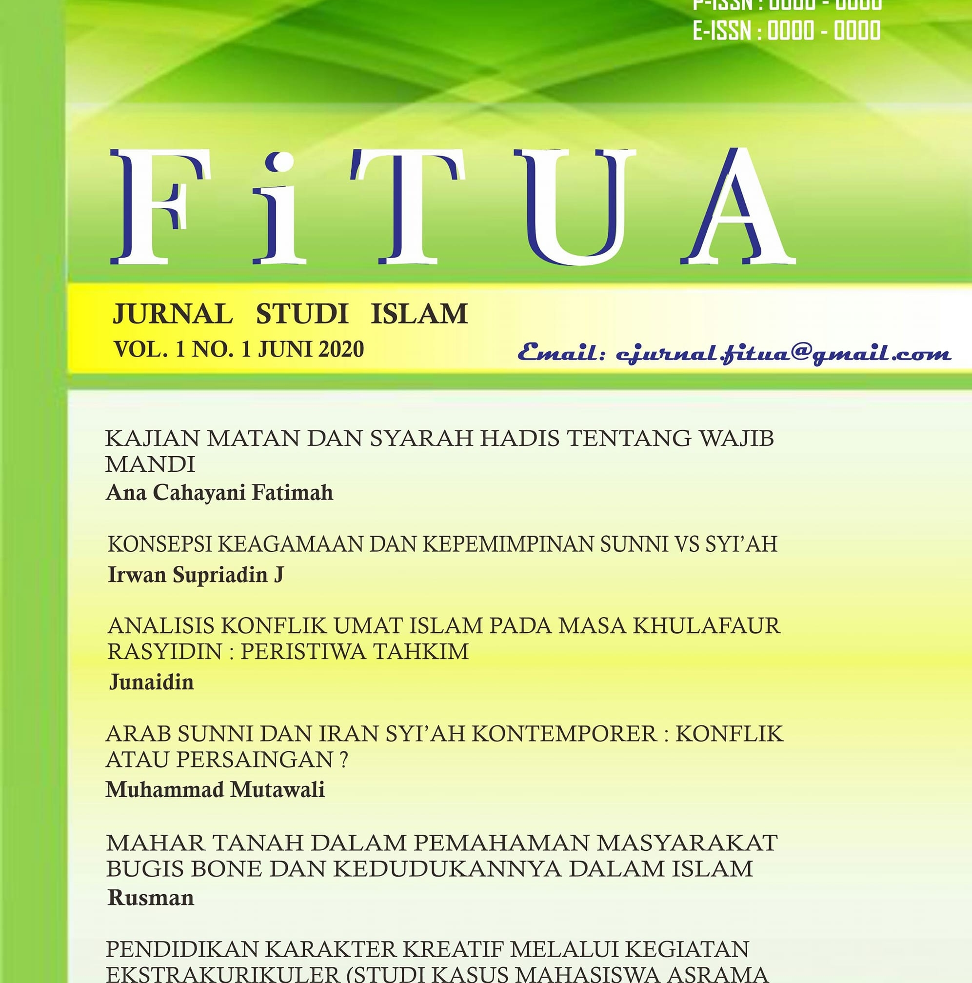FITUA Jurnal Studi Islam