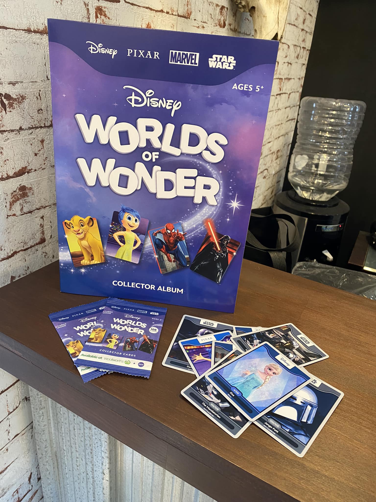 Disney Worlds of Wonder Collector Cards are now at Woolworths