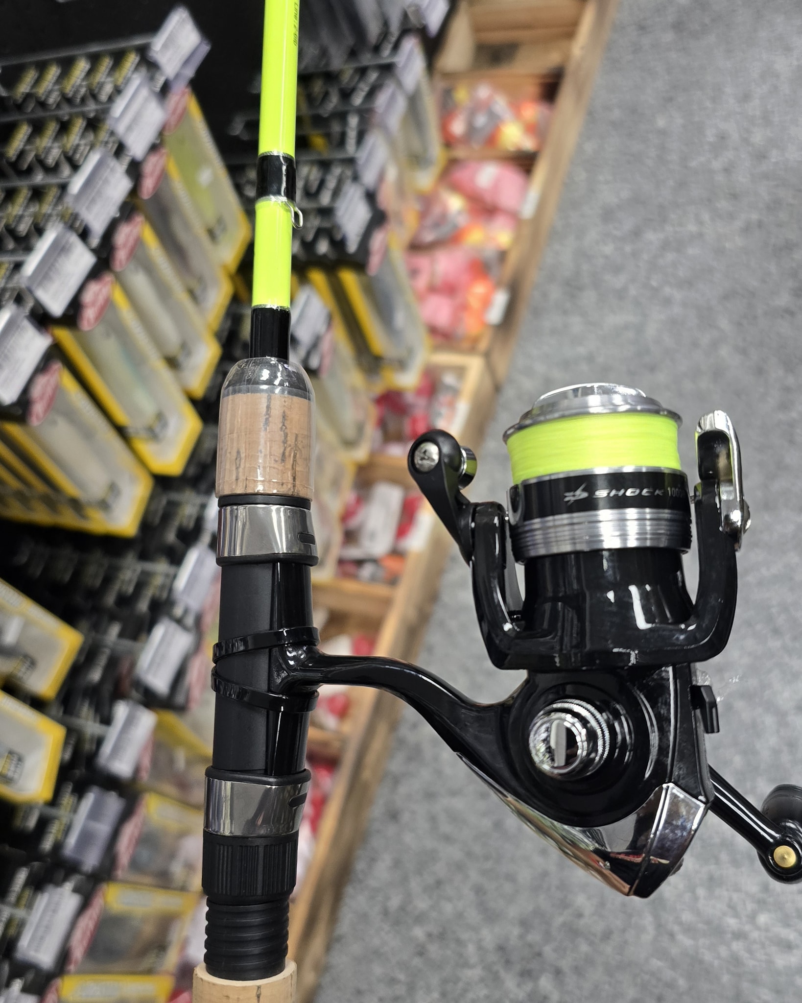 daiwa d-shock crappie rod and reel combo II WiTH BRAIDED LINE SPINNING COMBOS  US Featuring a 1 ball bearing spinning reel with DIGIGEAR Daiwa D-Shock II Spinning Combo