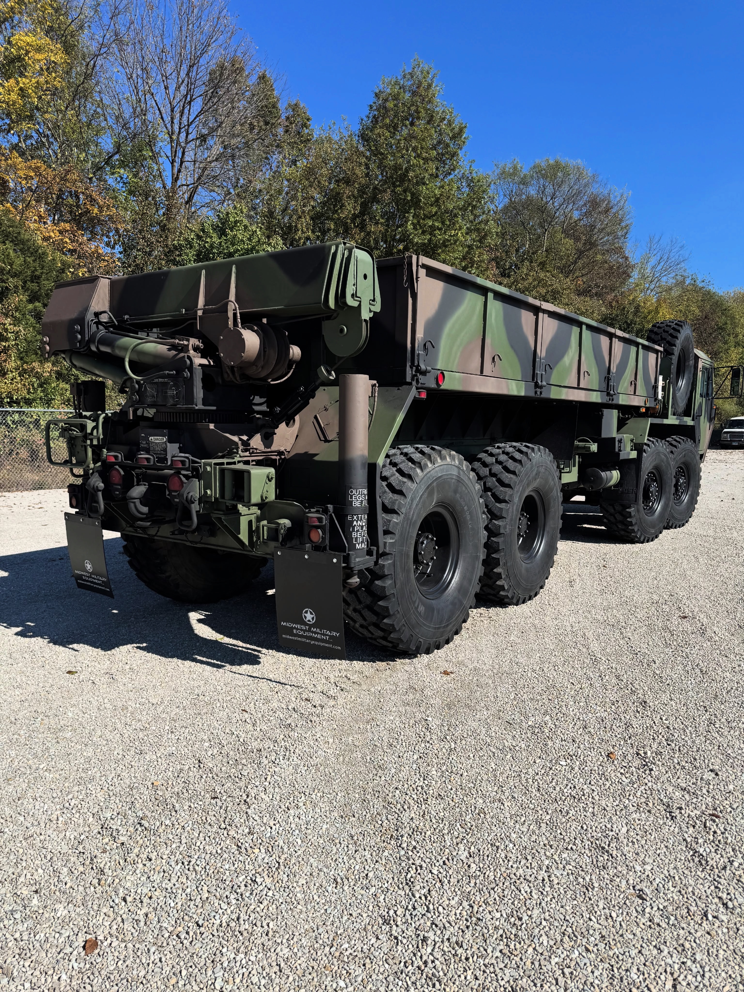 Meet the 1982 M977 Oshkosh HEMTT 8x8! Built for extreme terrain