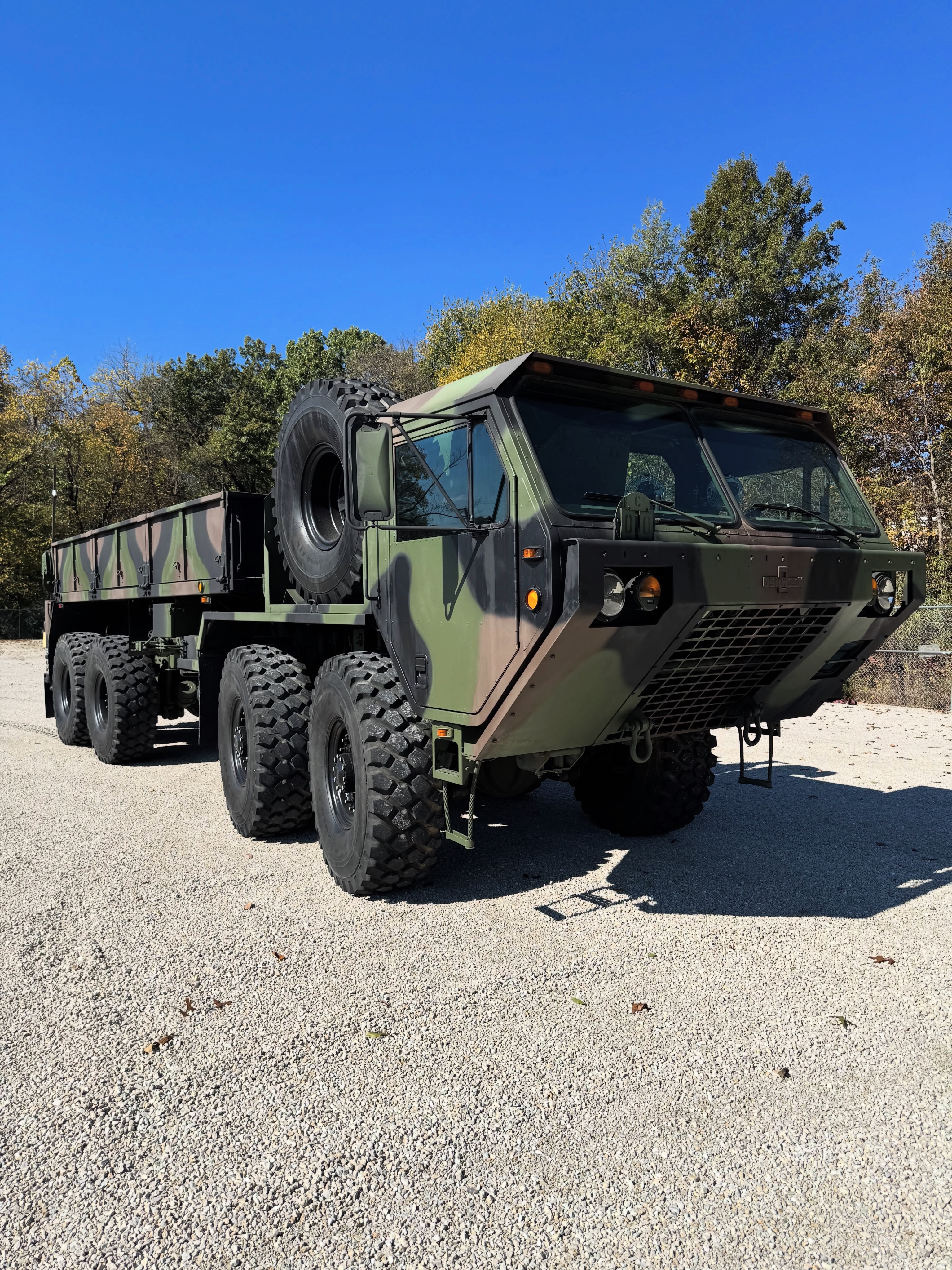 Meet the 1982 M977 Oshkosh HEMTT 8x8! Built for extreme terrain