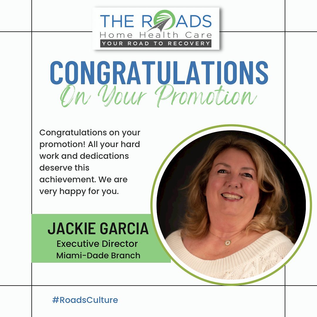 The Roads Home Health Care - We are thrilled to announce the promotion ...