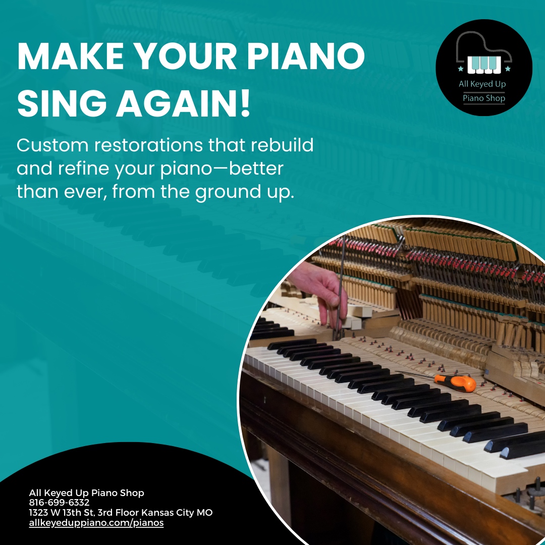 All Keyed Up Piano Shop | Kansas City MO