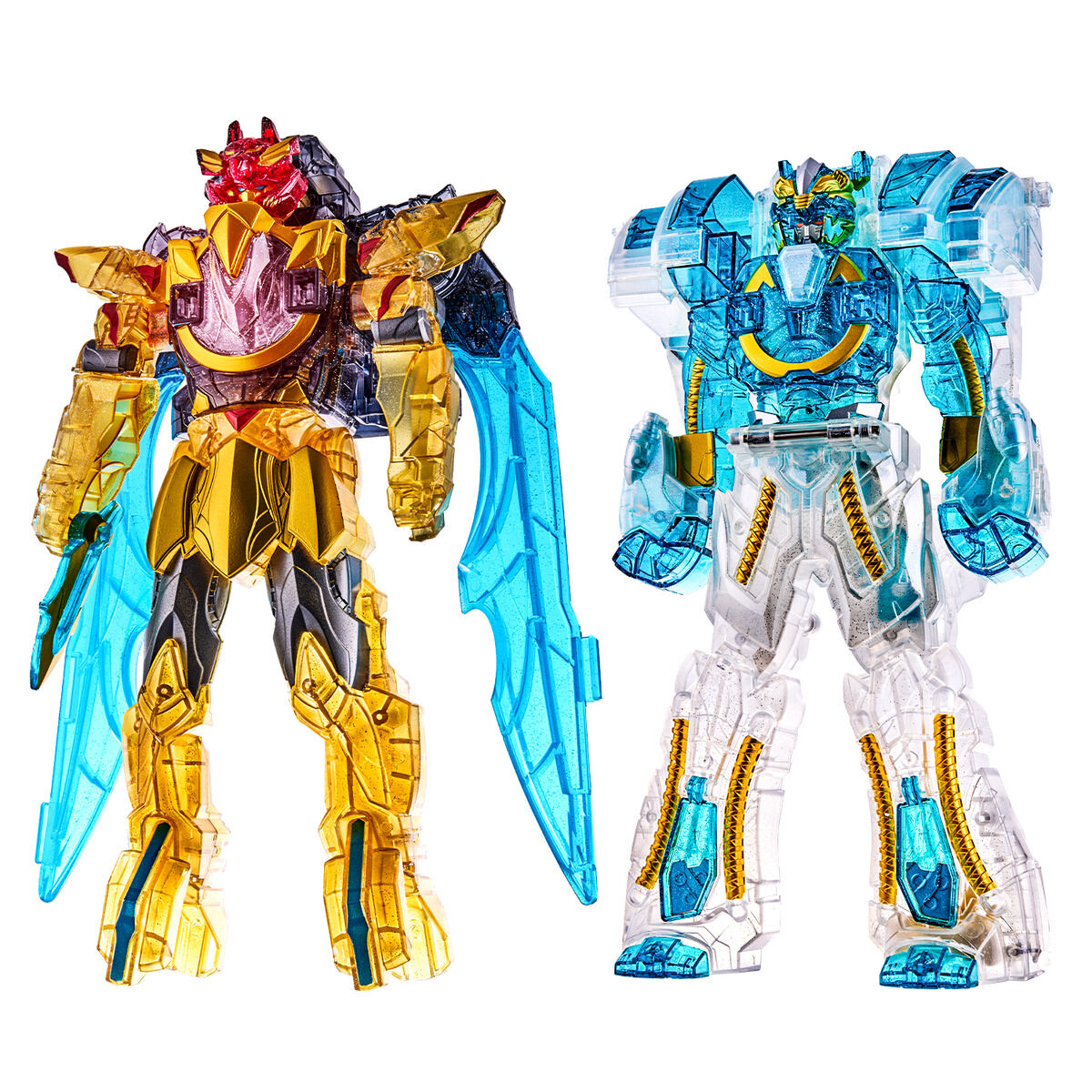 DX TegaSword & GoodeBurn Cho Jishin Ittai Set Special Clear Color