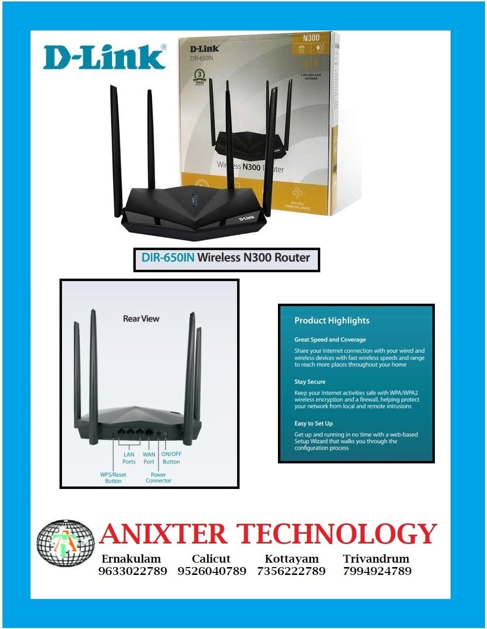 D Link Dir 650 In Wireless Anixter Technology Kerala Facebook