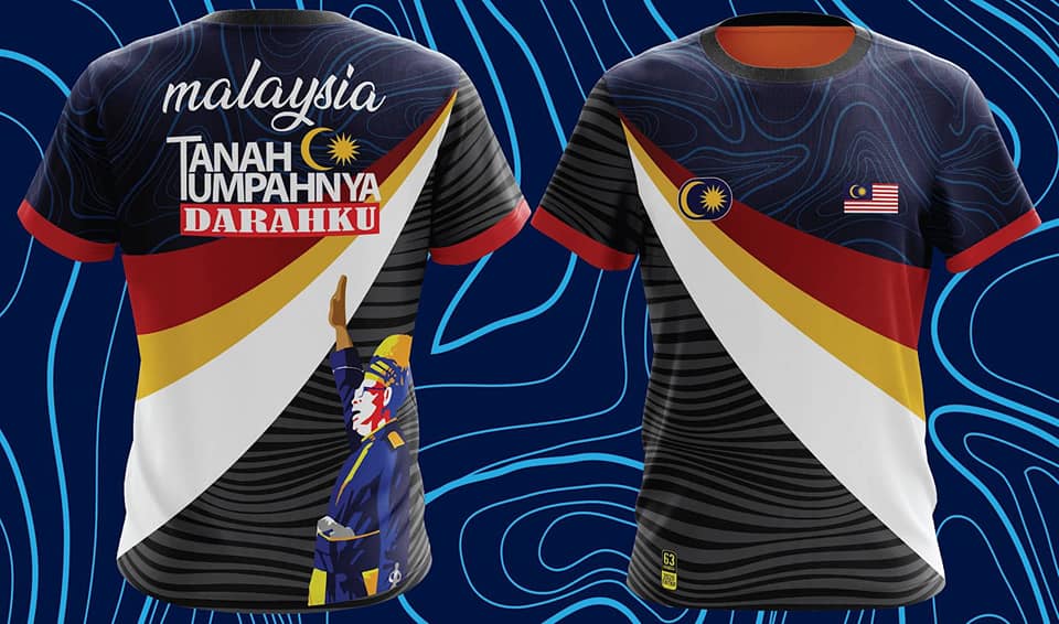 Merdeka tshirt sublimation