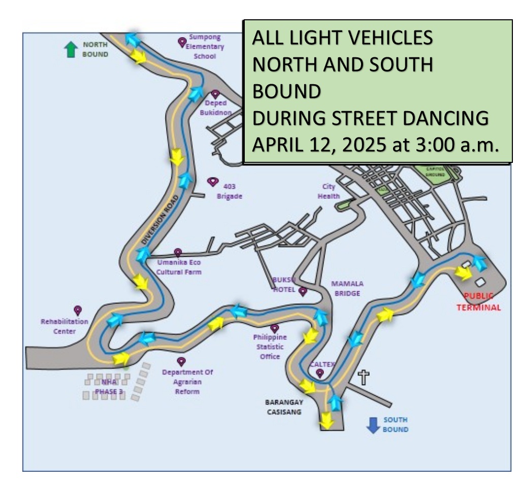 CDODev.Com - KAAMULAN STREET DANCING 2025 TRAFFIC ADVISORY... | Facebook