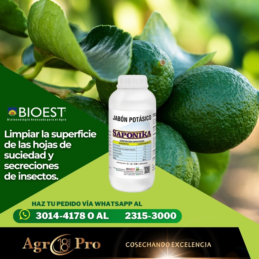 AgroPro - 🌿 ¡Descubre Saponika de BIOEST! Nuestro jabón potásico ...