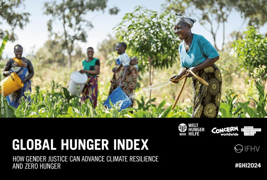 People - The GHI 2024 Report Launch is underway today in Addis Ababa ...