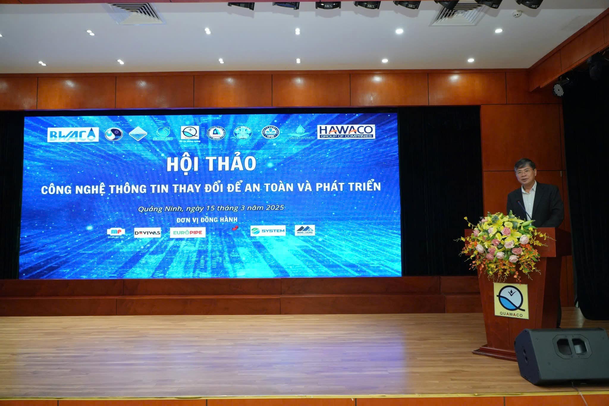 HueWACO - Ông Nguyễn Ngọc Điệp – Chủ tịch Hội Cấp Thoát nước Việt Nam ...