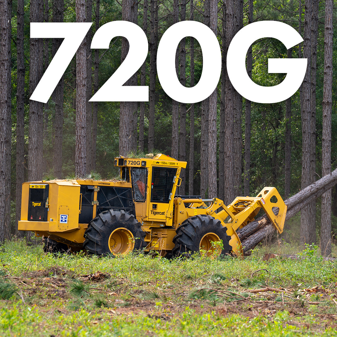 Tigercat forestry equipment - The Tigercat 720G is a versatile feller ...