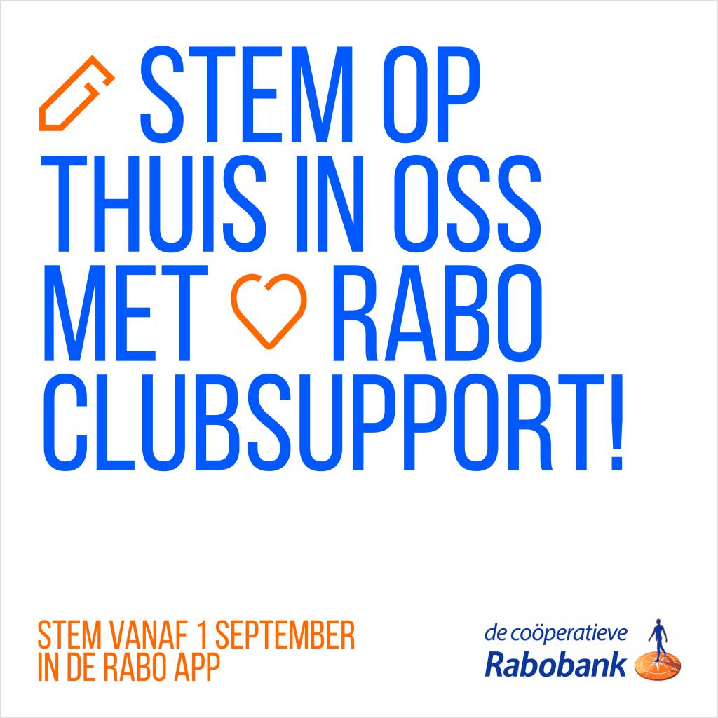 Stichting - 𝗦𝘁𝗲𝗺 𝗼𝗽 𝗧𝗵𝘂𝗶𝘀 𝗶𝗻 𝗢𝘀𝘀 𝗯𝗶𝗷 𝗥𝗮𝗯𝗼 𝗖𝗹𝘂𝗯𝗦𝘂𝗽𝗽𝗼𝗿𝘁! Van 1 t/m 23 ...