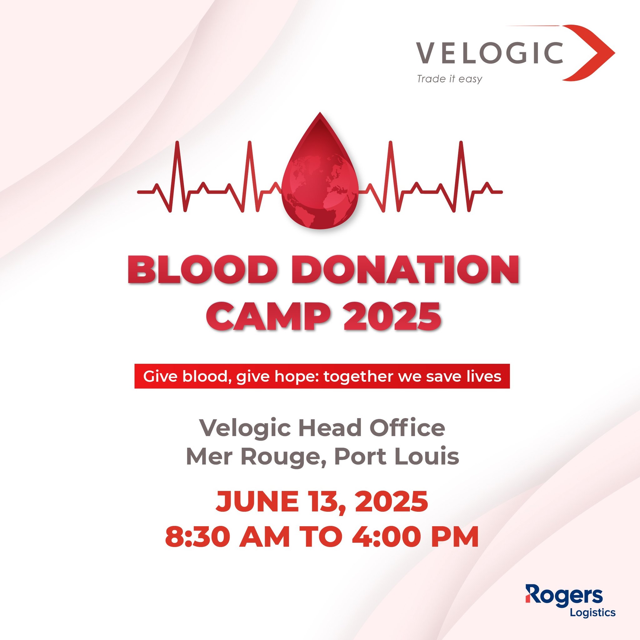 Radio - À l’occasion de la World Blood Donor Day, Velogic organise sa ...