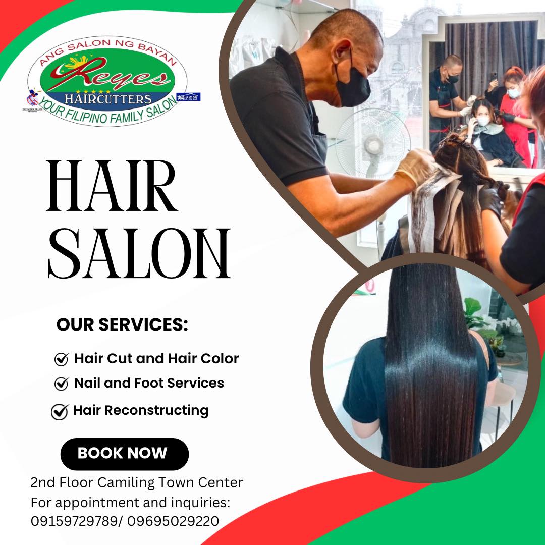 Reyes - Experience a makeover at Reyes Haircutters – Your Filipino ...