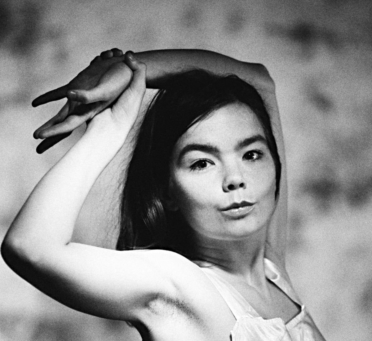 Björk photographed by Kevin Cummins, 1993