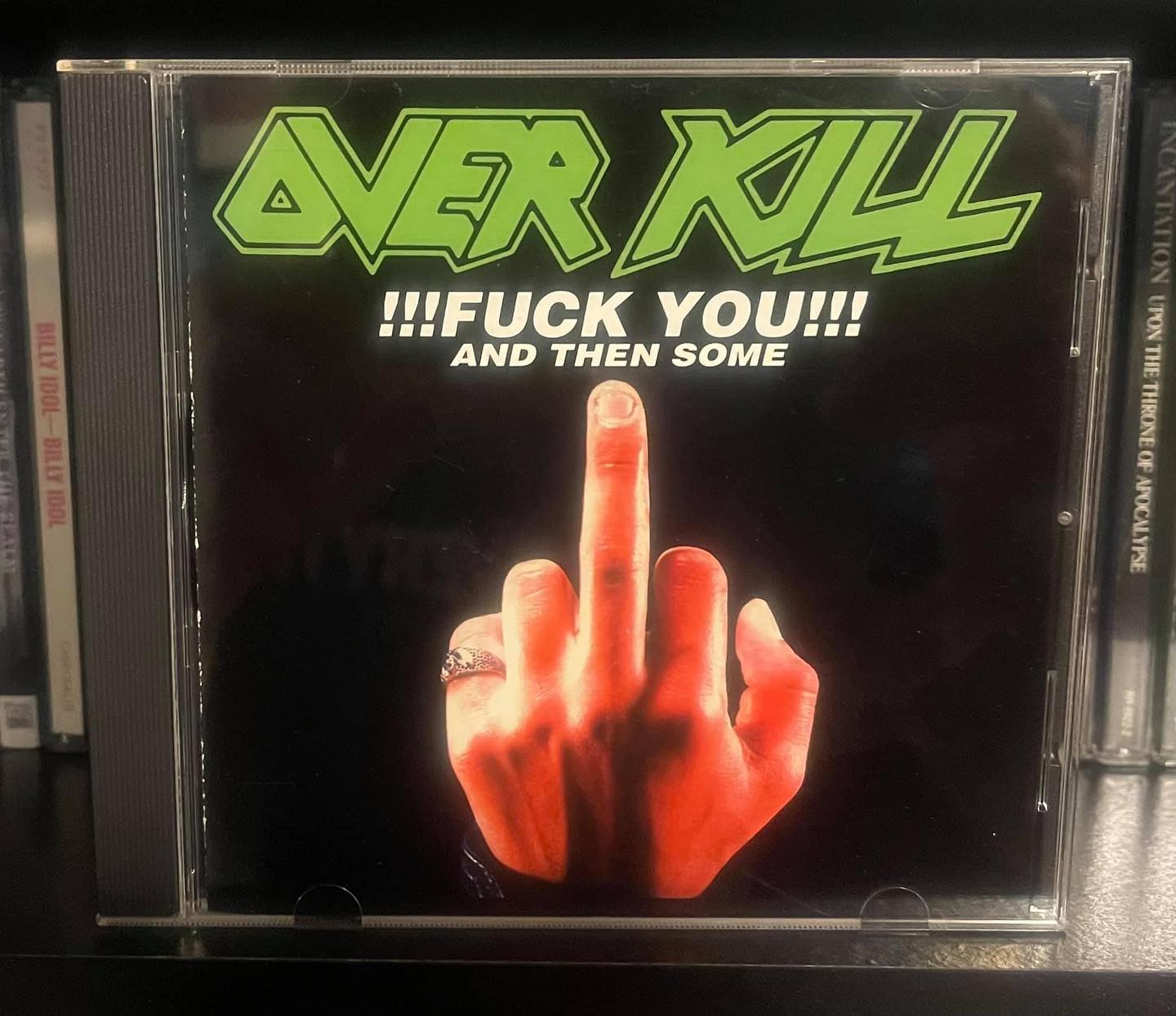 Overkill - !!!Fuck You!!! Released on Nov. 28, 1987 🇺🇸 The